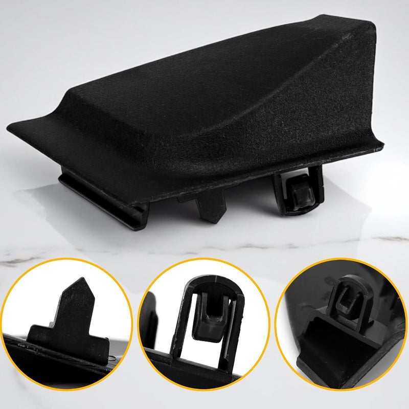 KH866 1 Pair Front Left and Right Window Windshield Side Spoiler Cover Cap Replacement for Toyota Corolla 2020 2021 2022 - Image 3